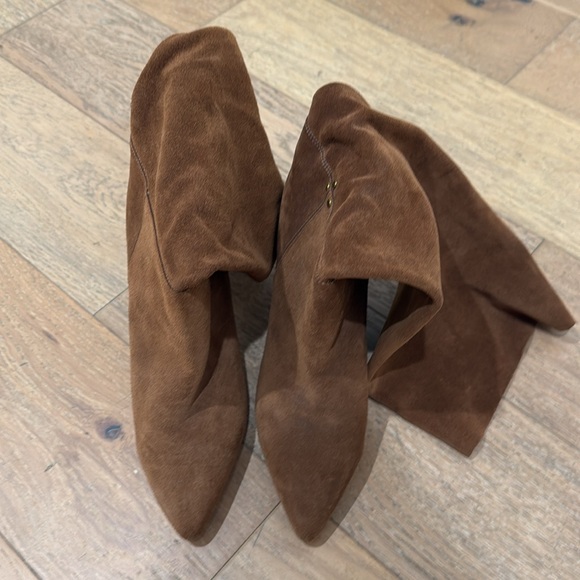 Jerome Dreyfus Brown Suede Slouchie Boots - Picture 6 of 9